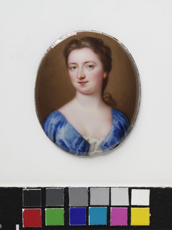 Enamel portrait miniature of Lady Arabella Fermor top image