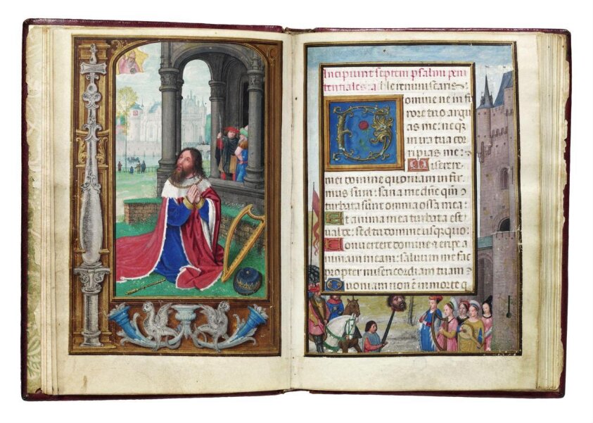 Book of Hours (fragmentary) (c. 1520-1530) by Simon Bening