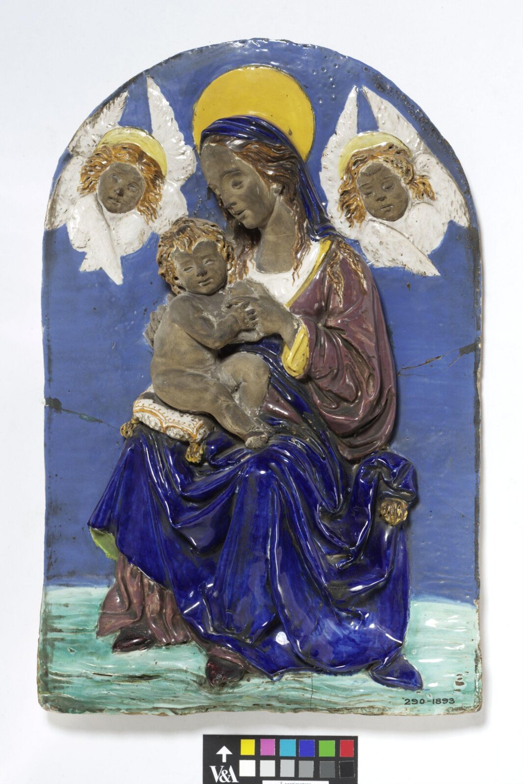 Virgin and Child, Giovanni Bastianini, mid 19th century