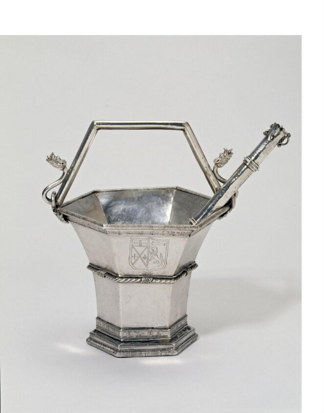 Aspersorium and sprinkler (ca. 1510-ca. 1515) by Jerónimo Jacinto de Espinosa