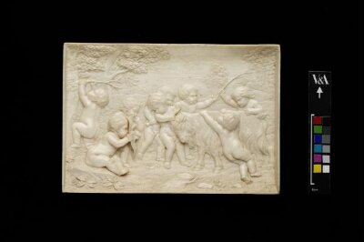 Bacchanalian infants playing with a goat, after François Du Quesnoy, ca. 1650-1670