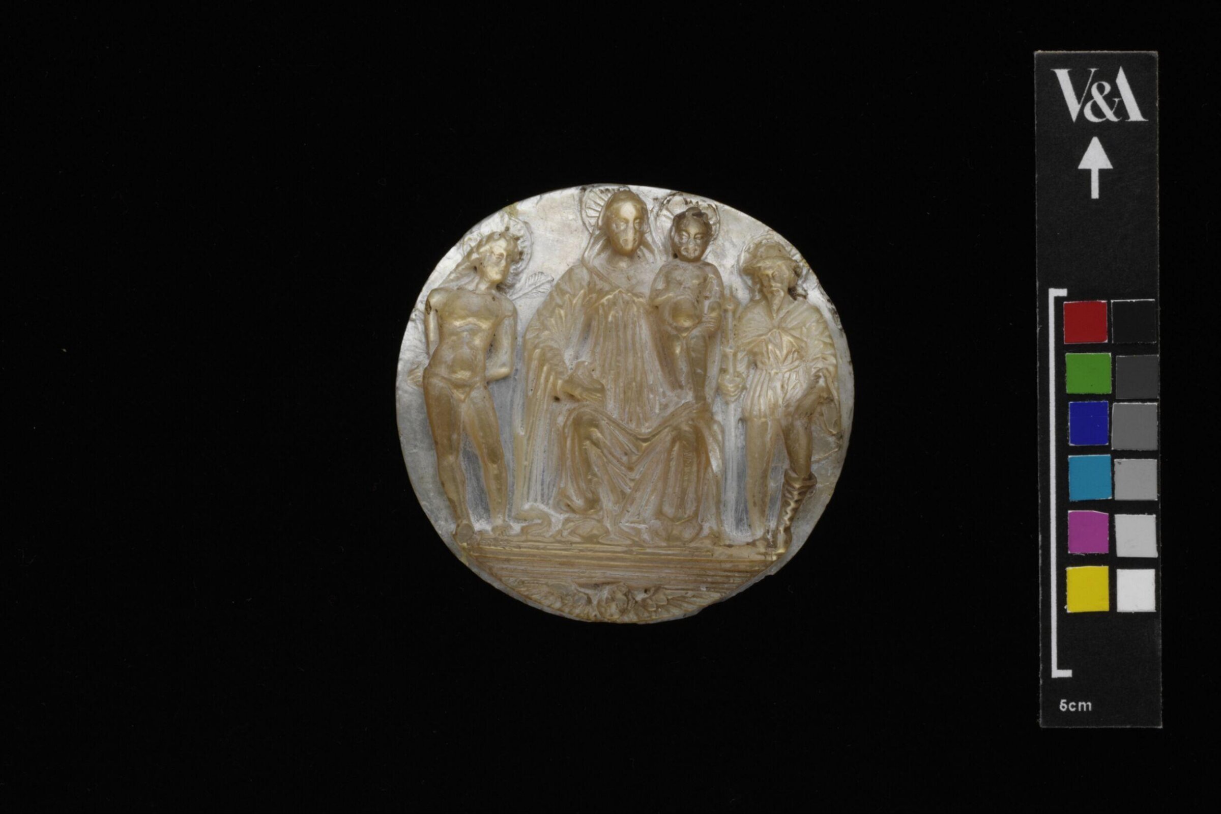 The Virgin and child between St Sebastian and St Roch, 1st half 16th century