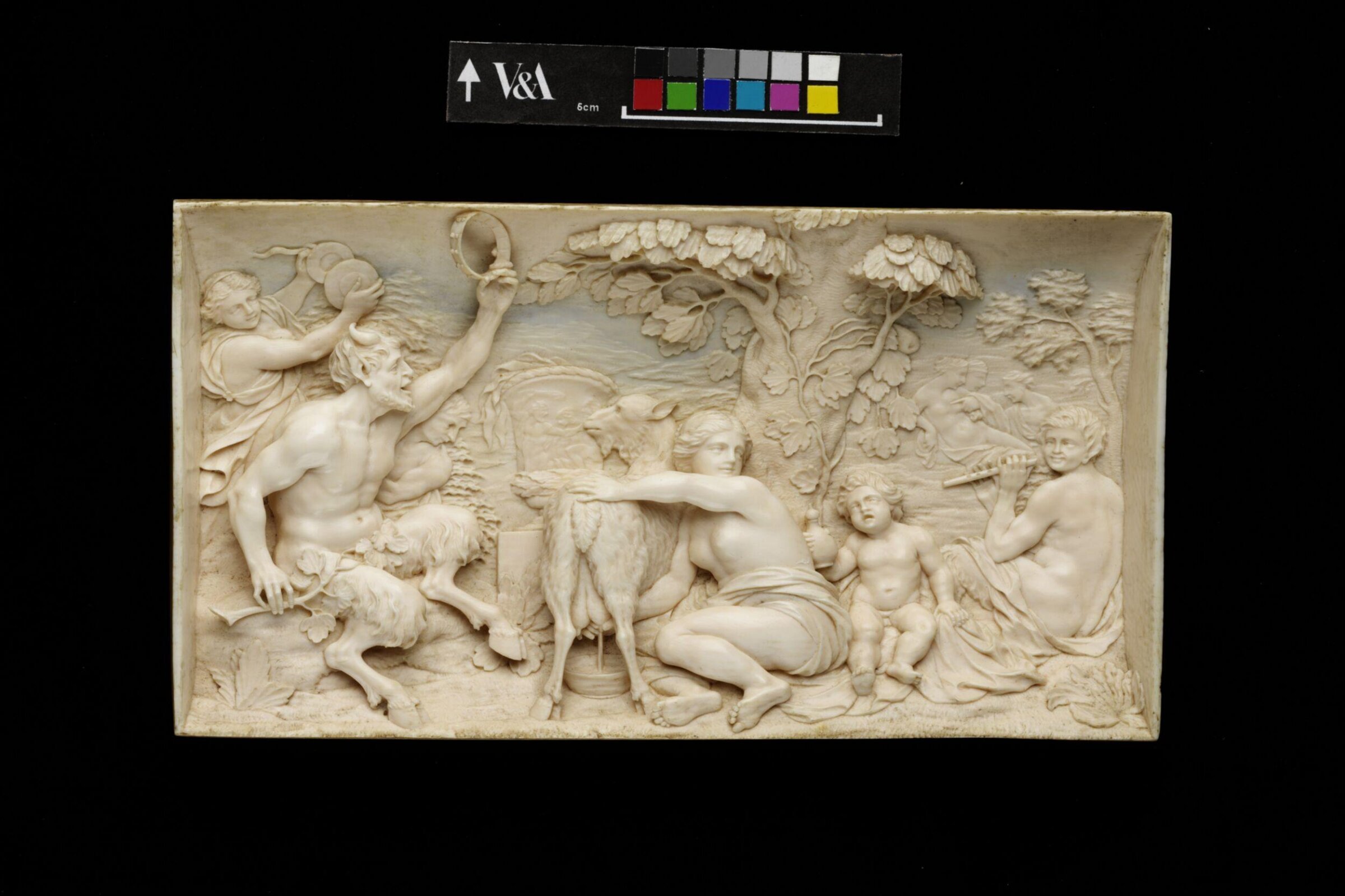 Childhood of Jupiter, Ignaz Elhafen, ca. 1697-1705/10