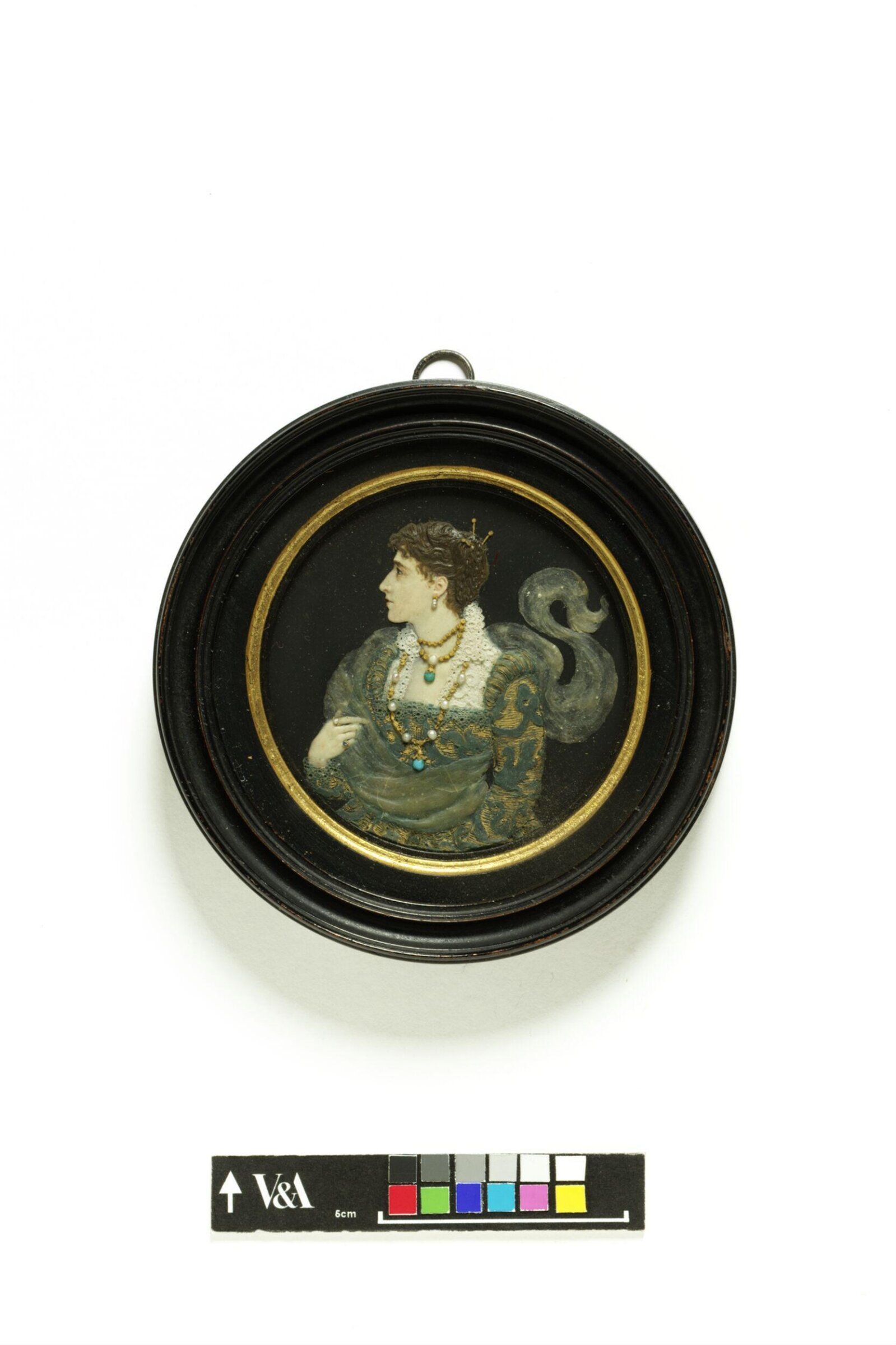 Woman in Renaissance Costume, Ella Casella, 1890-1900