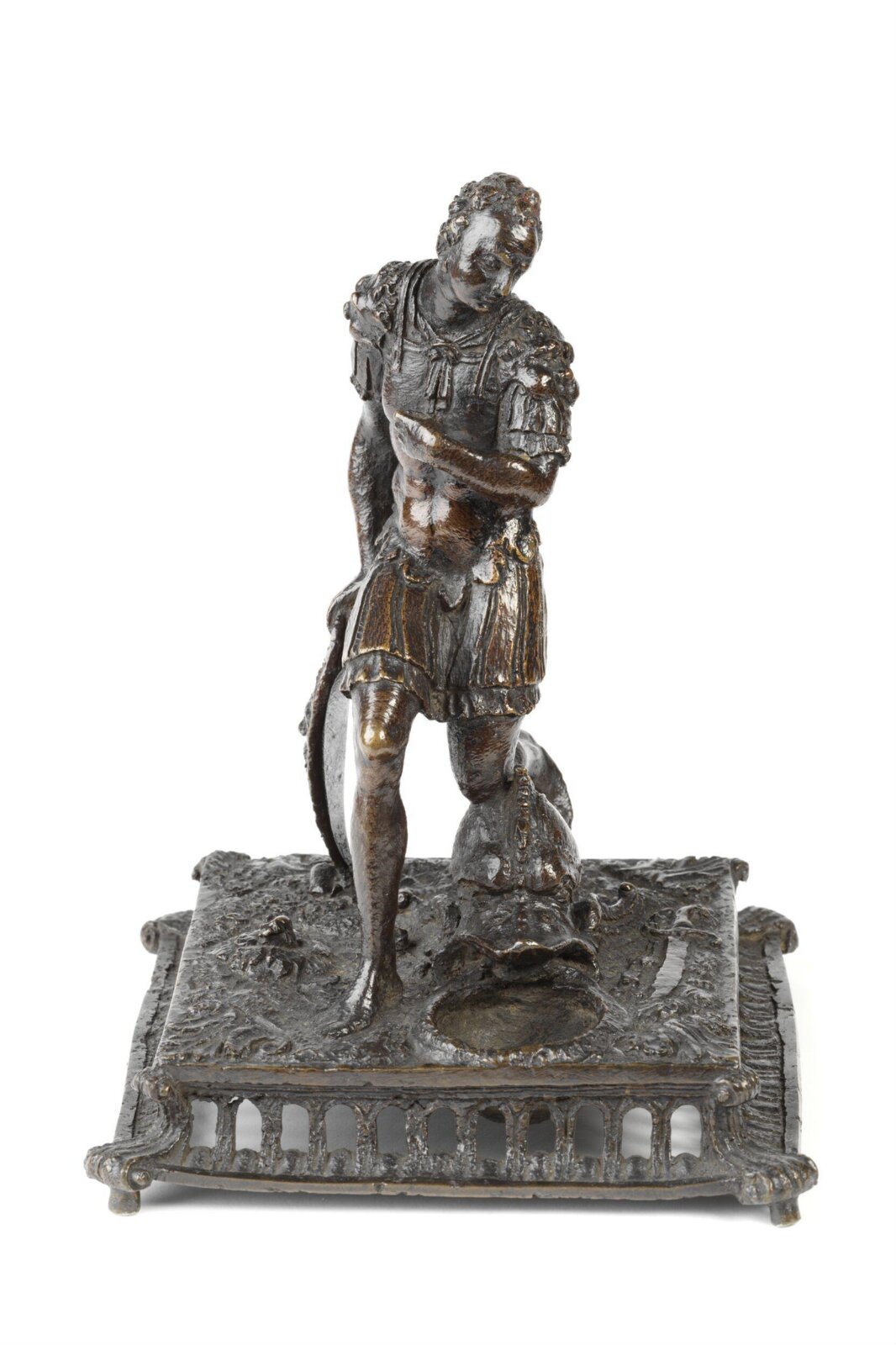 Kneeling warrior, possibly 17th century