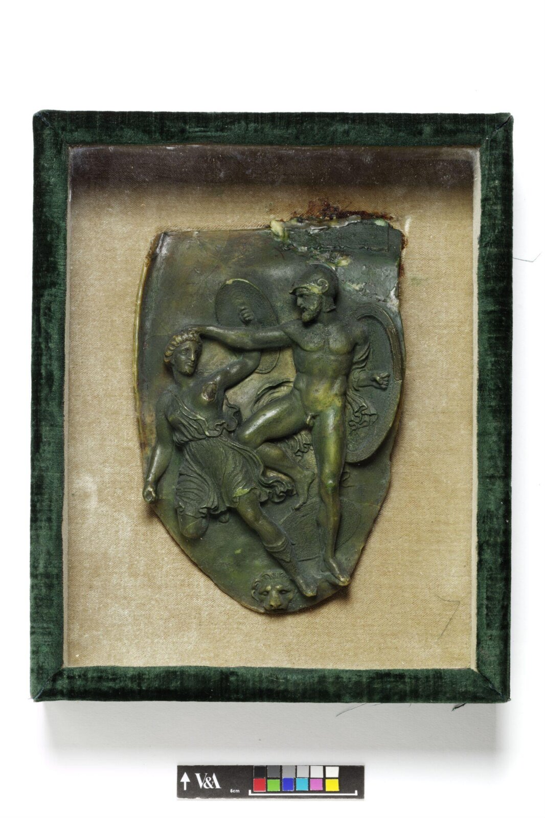 A Warrior and Amazon, Richard Cockle Lucas, 19th century