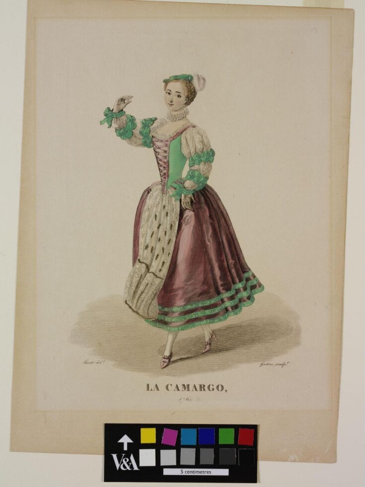 La Camargo, 1760 top image