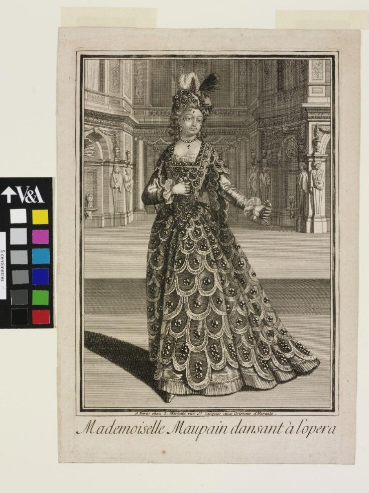 Mademoiselle Maupain dansant à l'opera top image