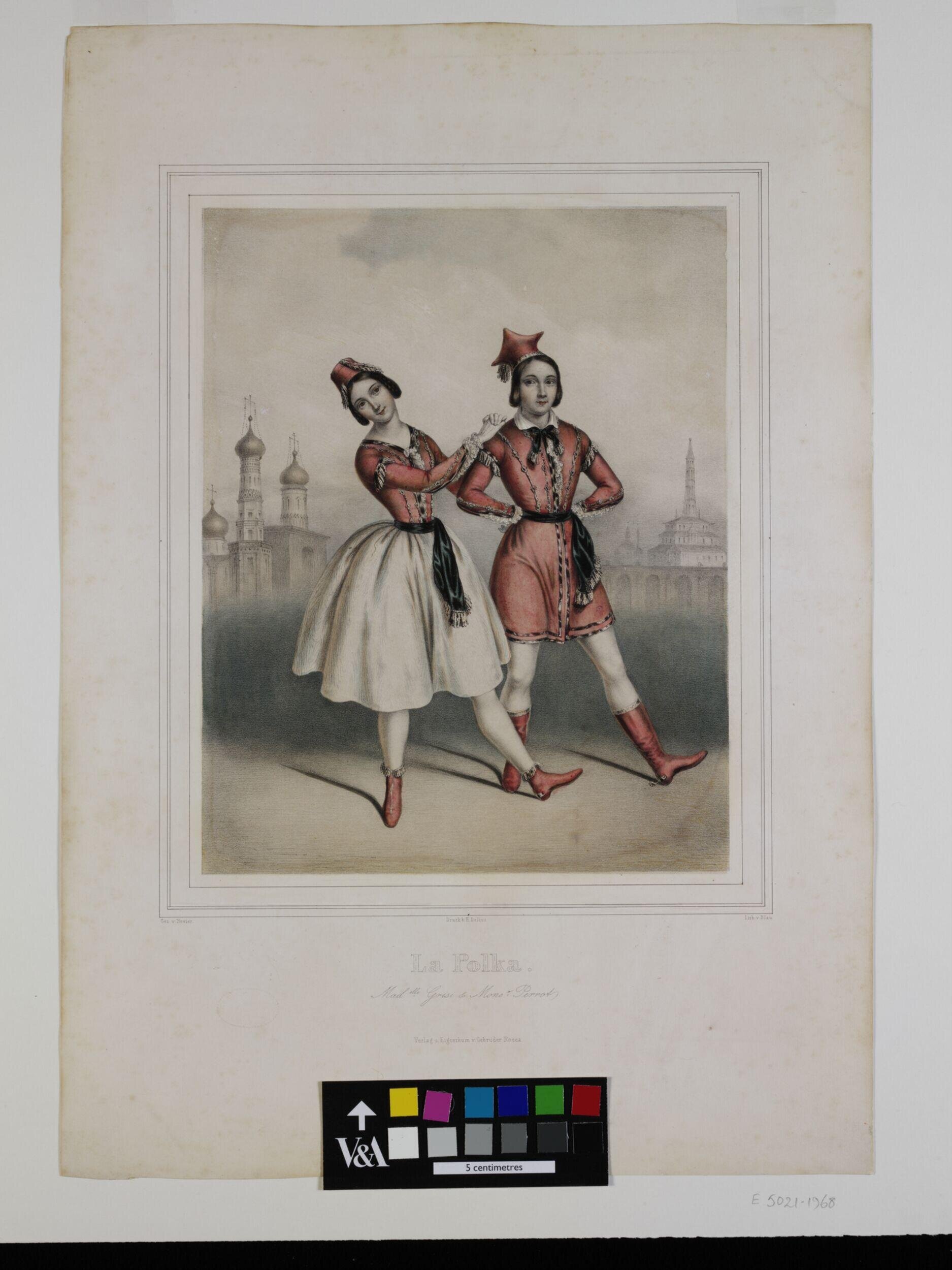 La Polka. Madelle Grisi & Monsr Perrot
