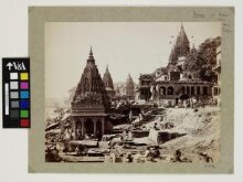 Vishnu Pud and Other Temples near the Burning Ghat, Benares (Varanasi) thumbnail 1