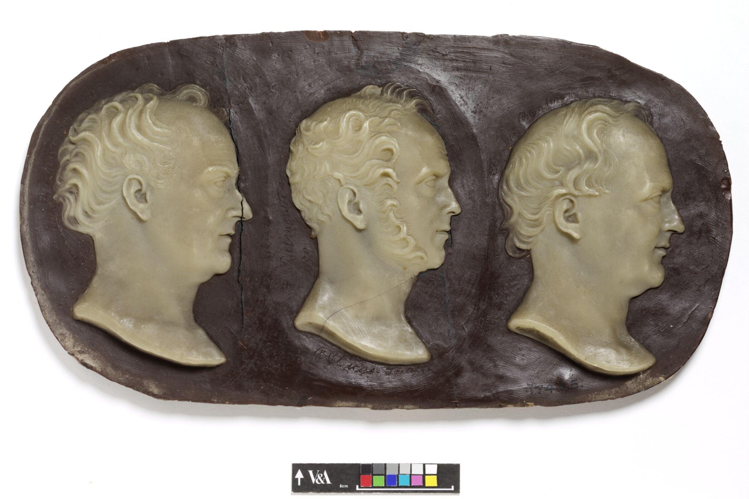 Chevalier Bunsen, Lord Palmerstone and Abbott Lawrence, Richard Cockle Lucas, 19th century