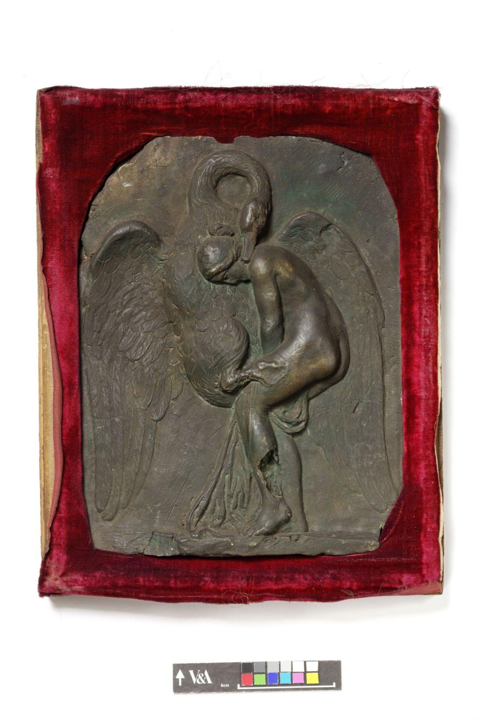 Leda and the Swan, Richard Cockle Lucas, 19th century