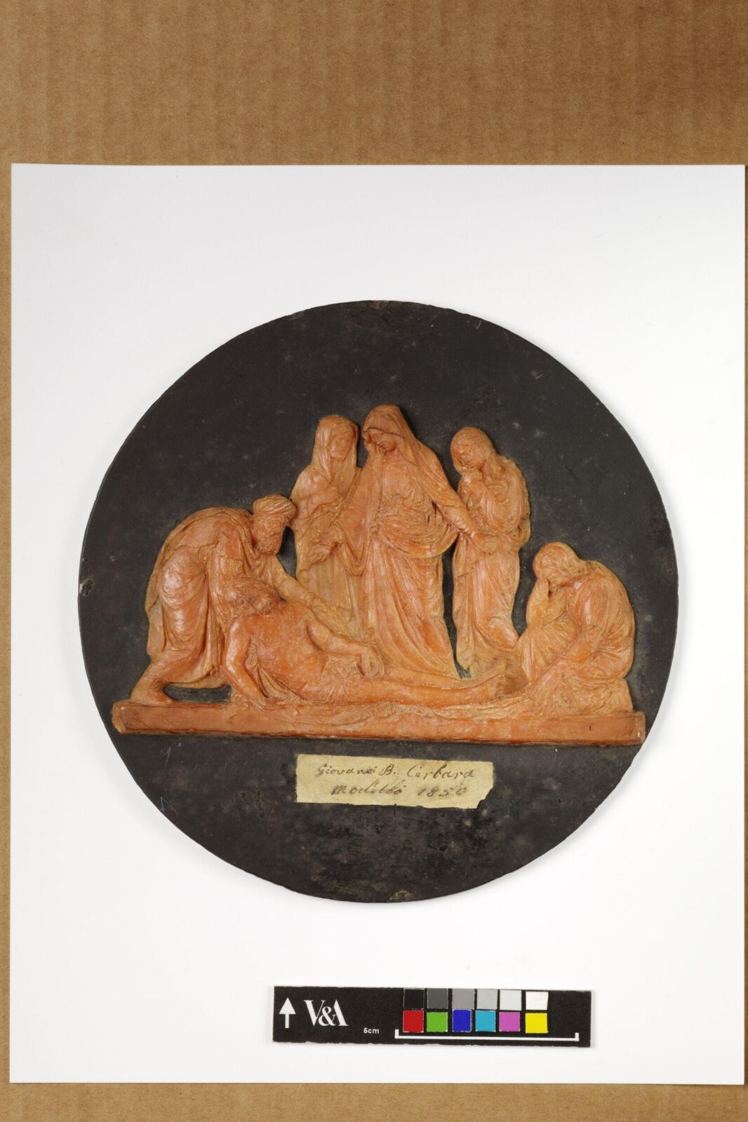 The Entombment, Giuseppe Cerbara, 1850