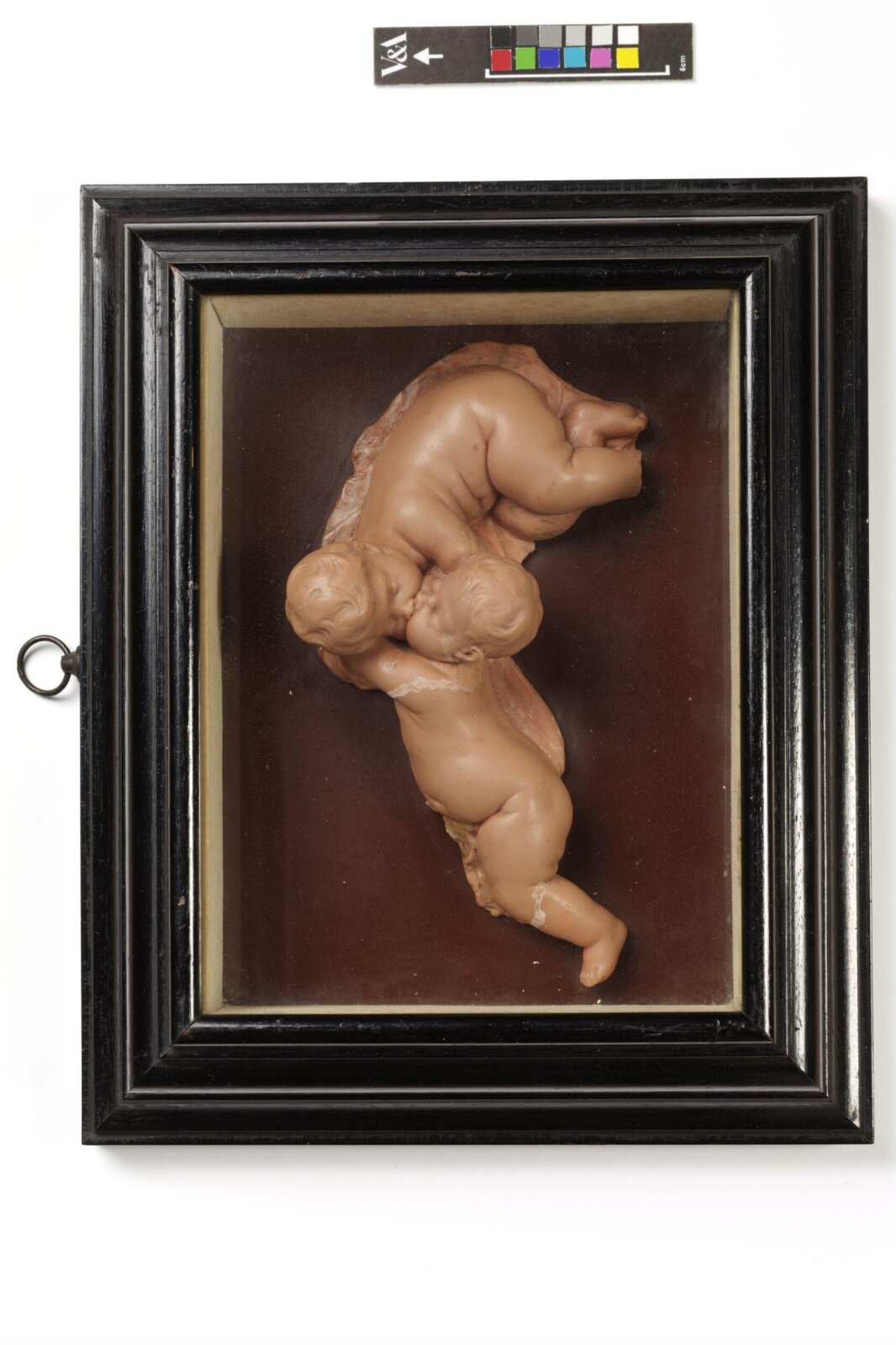 Two Putti Kissing, 17th century