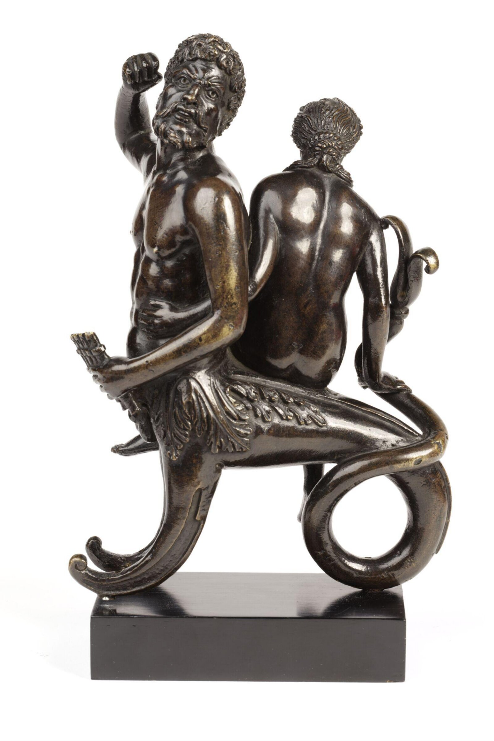 Nereid and Ichtyocentaur, style of Andrea Briosco, early 16th century