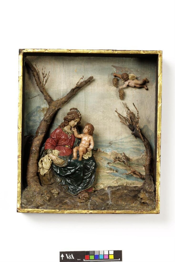 The Virgin and Child in a Landscape top image