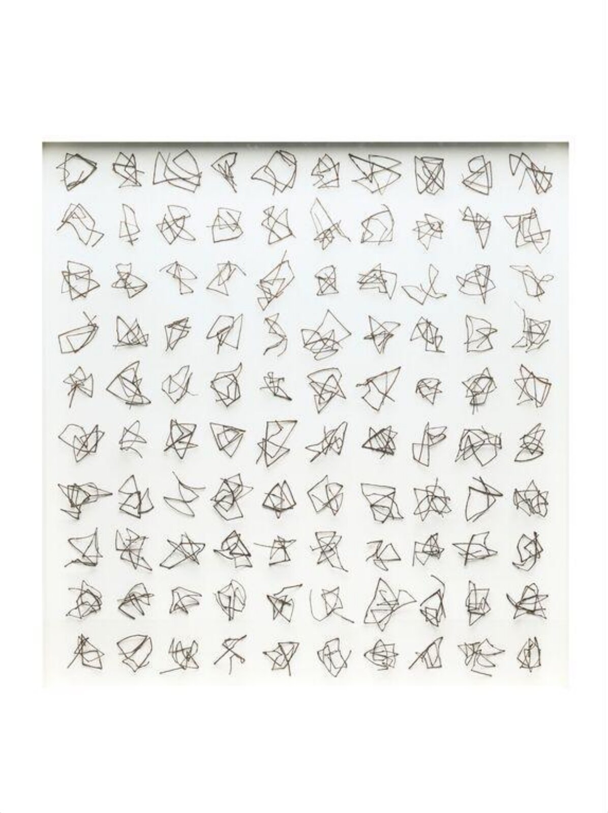 100 Drawings, Chris Kenny, 2001