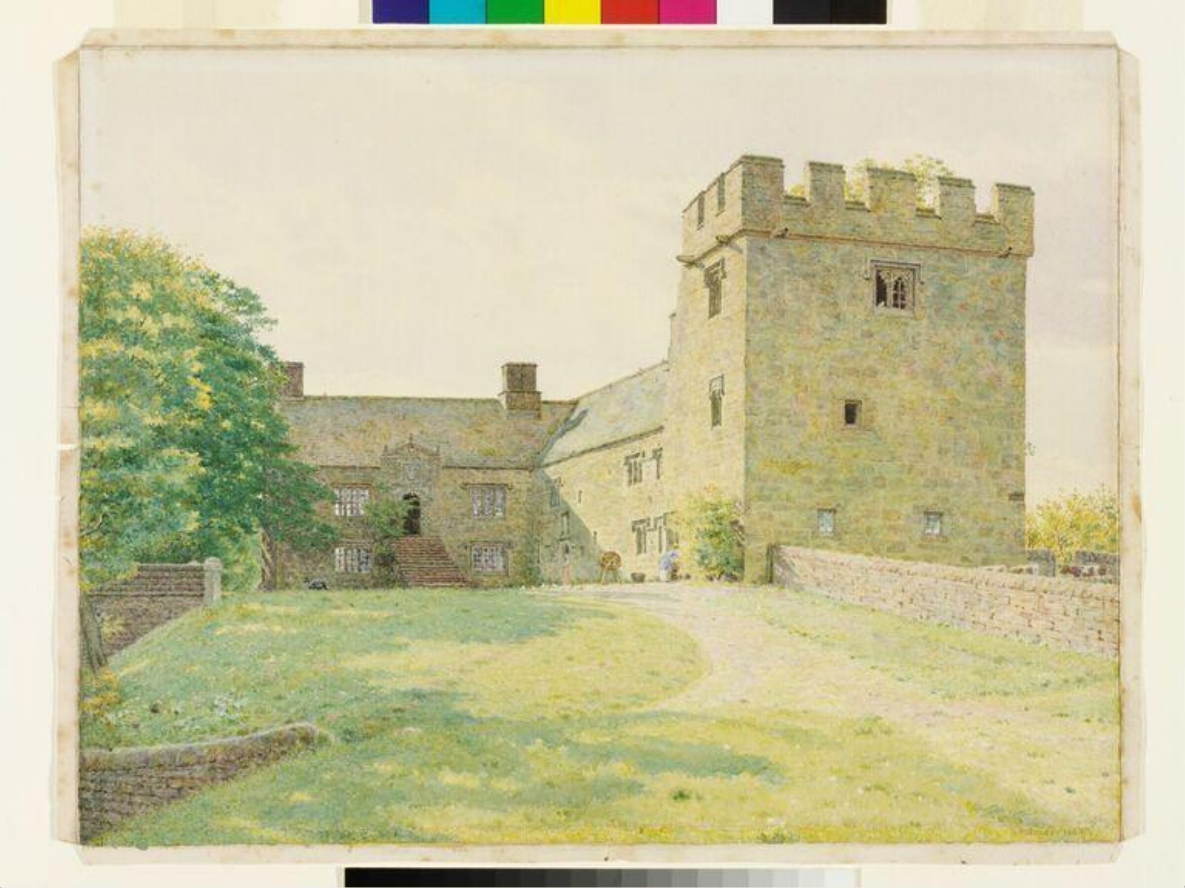 Catterlen Hall, Cumberland, George Price Boyce, 1884