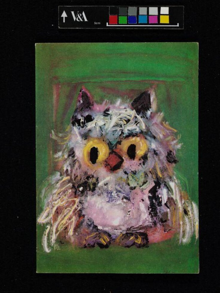 Card with an Owl image