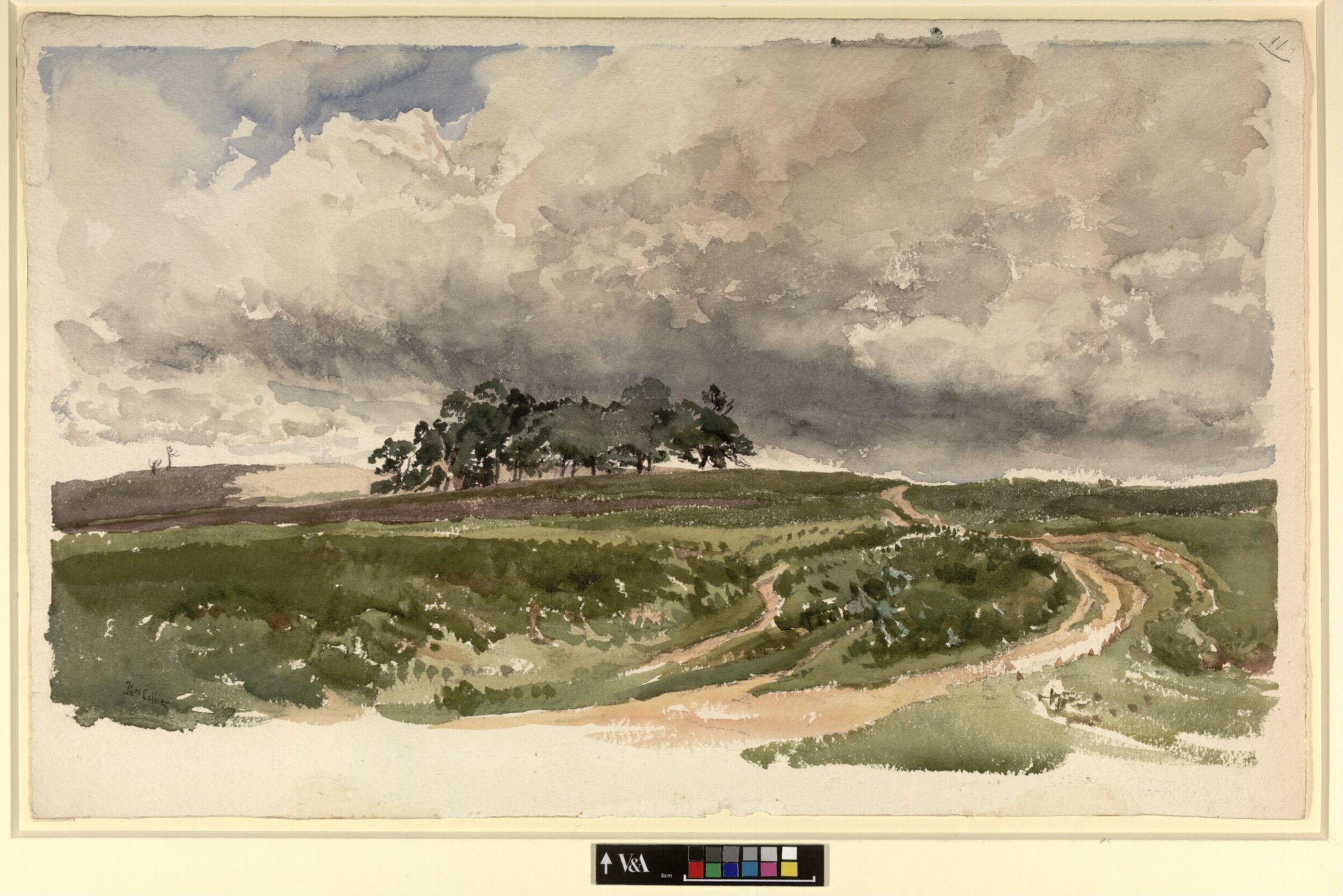 A Heath Scene, Collier, ca. 1860-1891