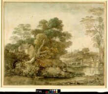 Landscape with Cottage and Stream thumbnail 1