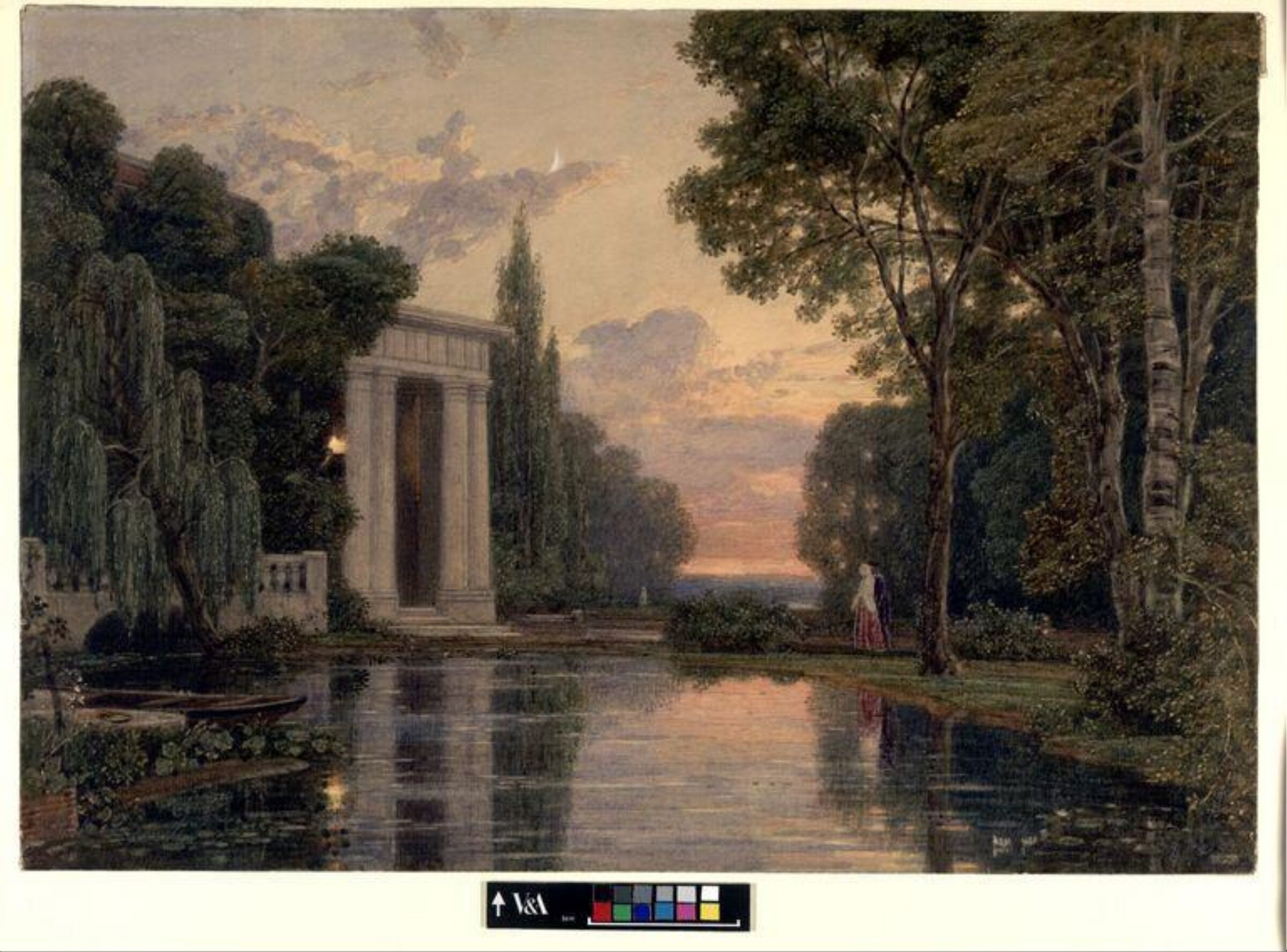 The Twilight Walk, Francis Oliver Finch, ca. 1825-62