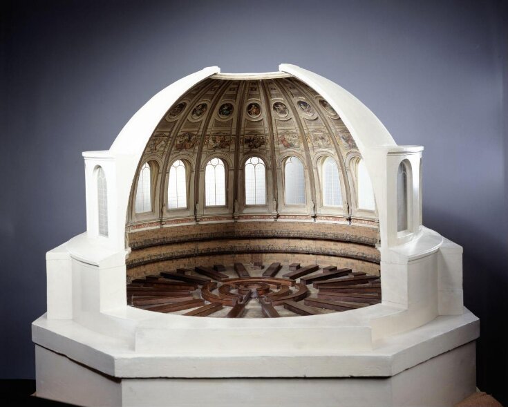 Architectural model for the proposed Reading Room of the British Museum top image