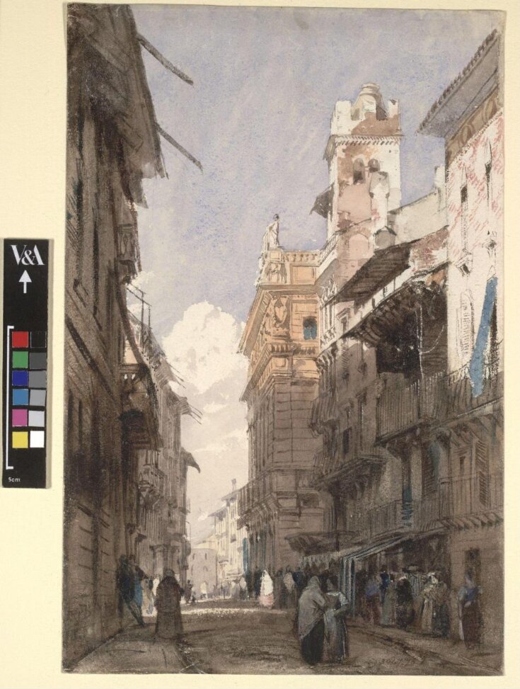 Corso Sant'Anastasia, Verona, with the Palace of Prince Maffei top image