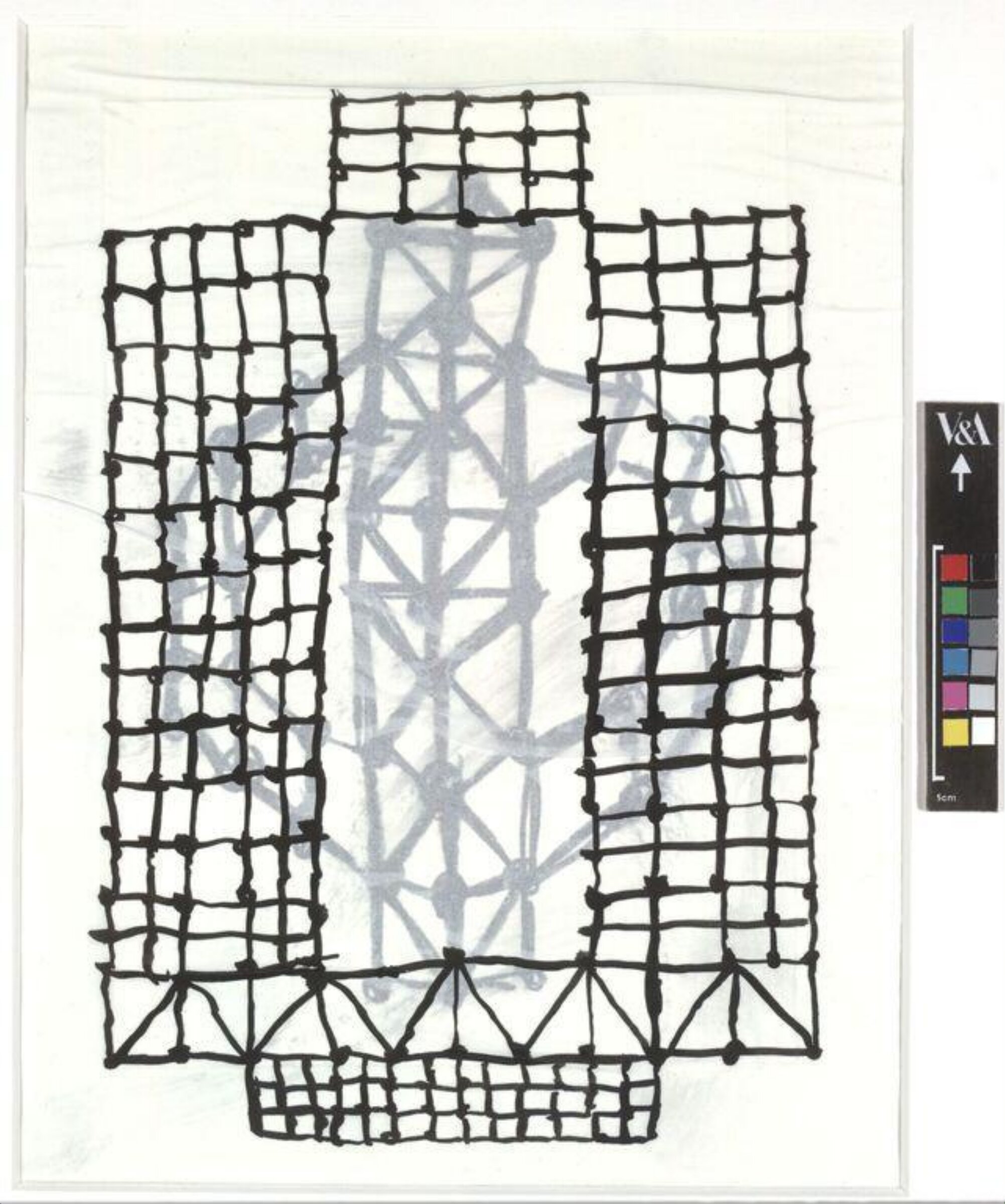 Drawing, Susan Hefuna, 1999