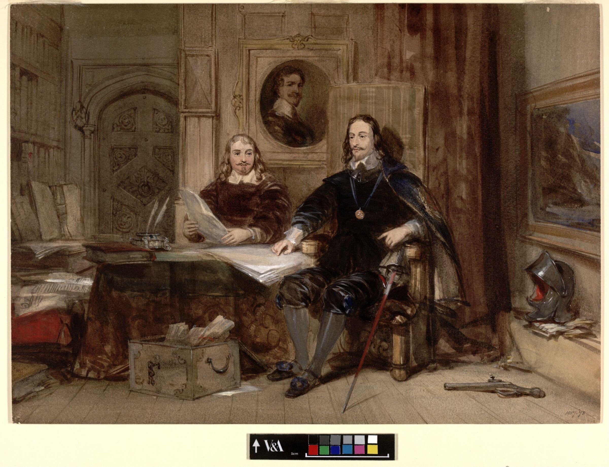 Charles I and his Secretary, George Cattermole, ca. 1820-68