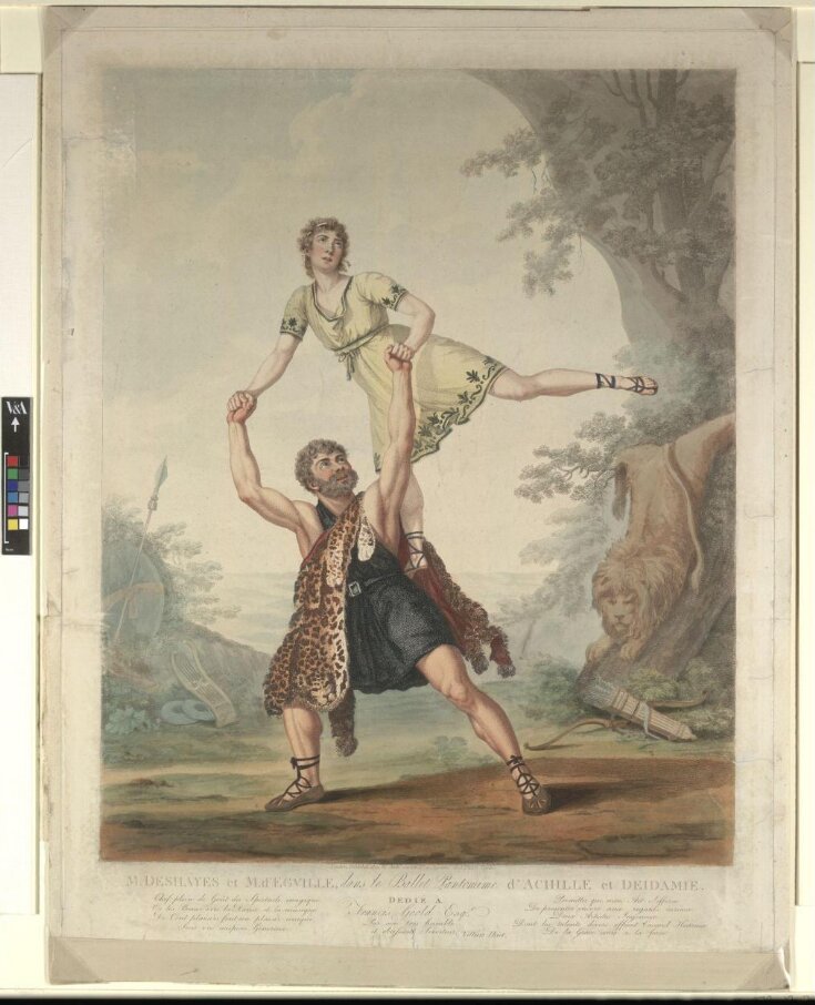 M. Deshayes et M. d'Egville, dans le Ballet Pantomime d'Achille et Deidamie top image