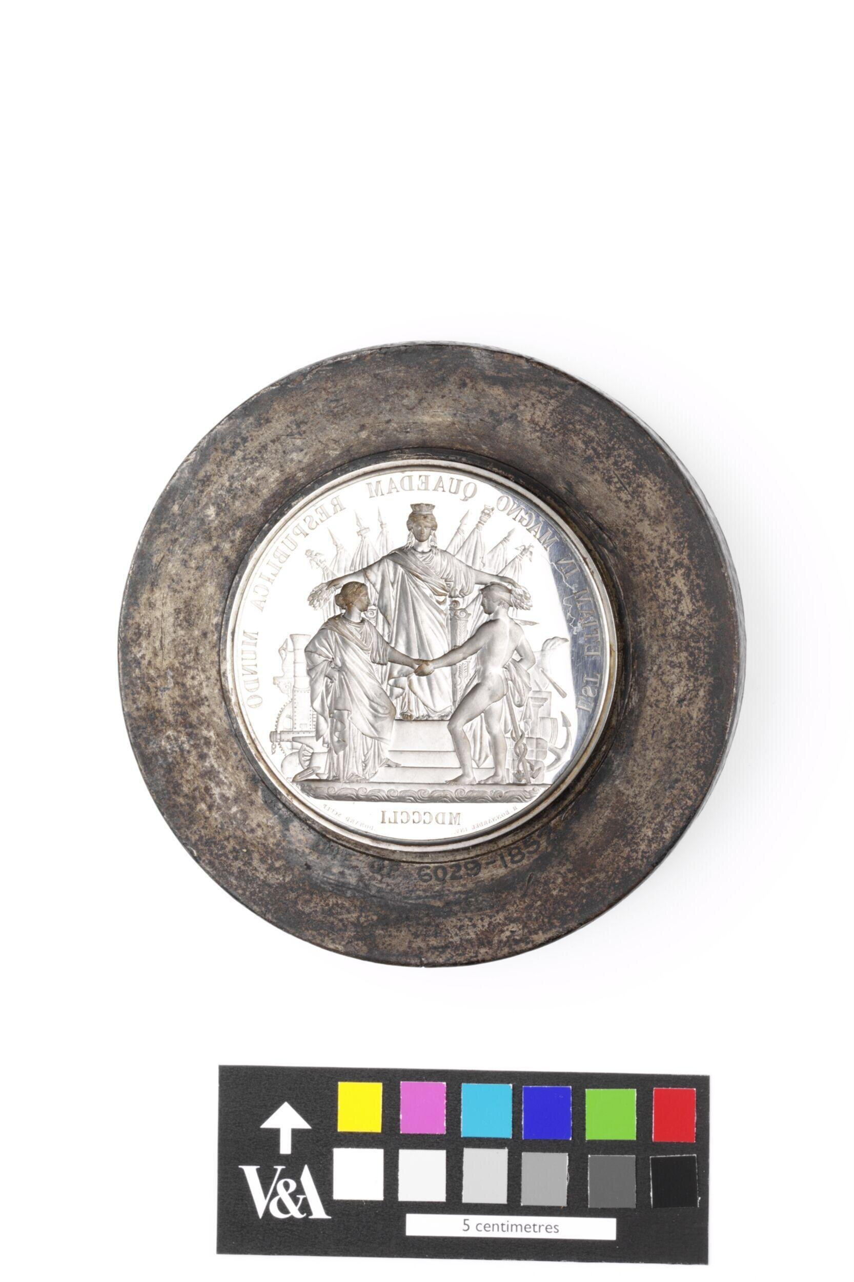 Die for the Council Medal for 1851 Exhibition
