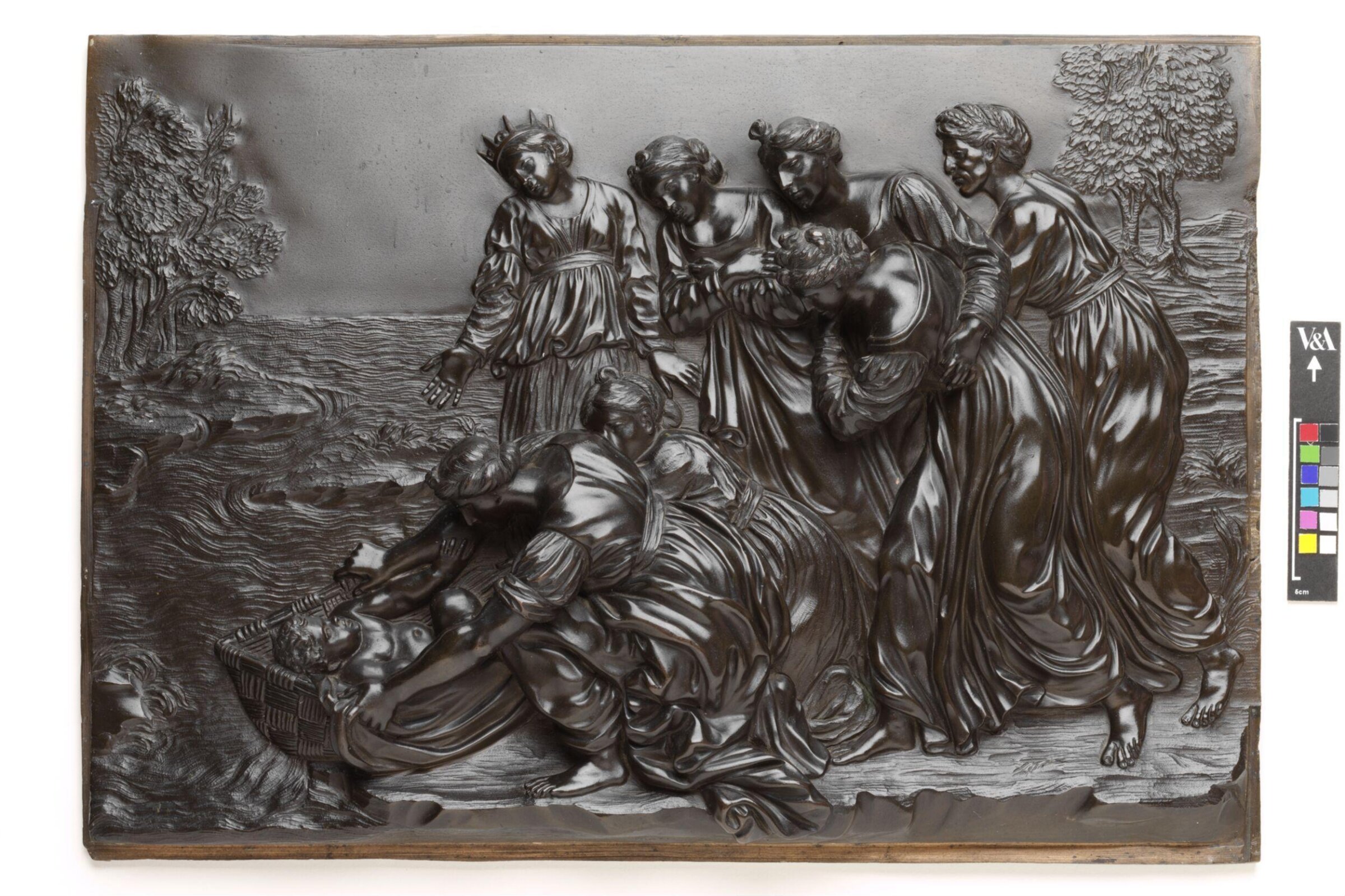 The Finding of Moses, attributed to Giuseppe Piamontini, ca. 1700-1710