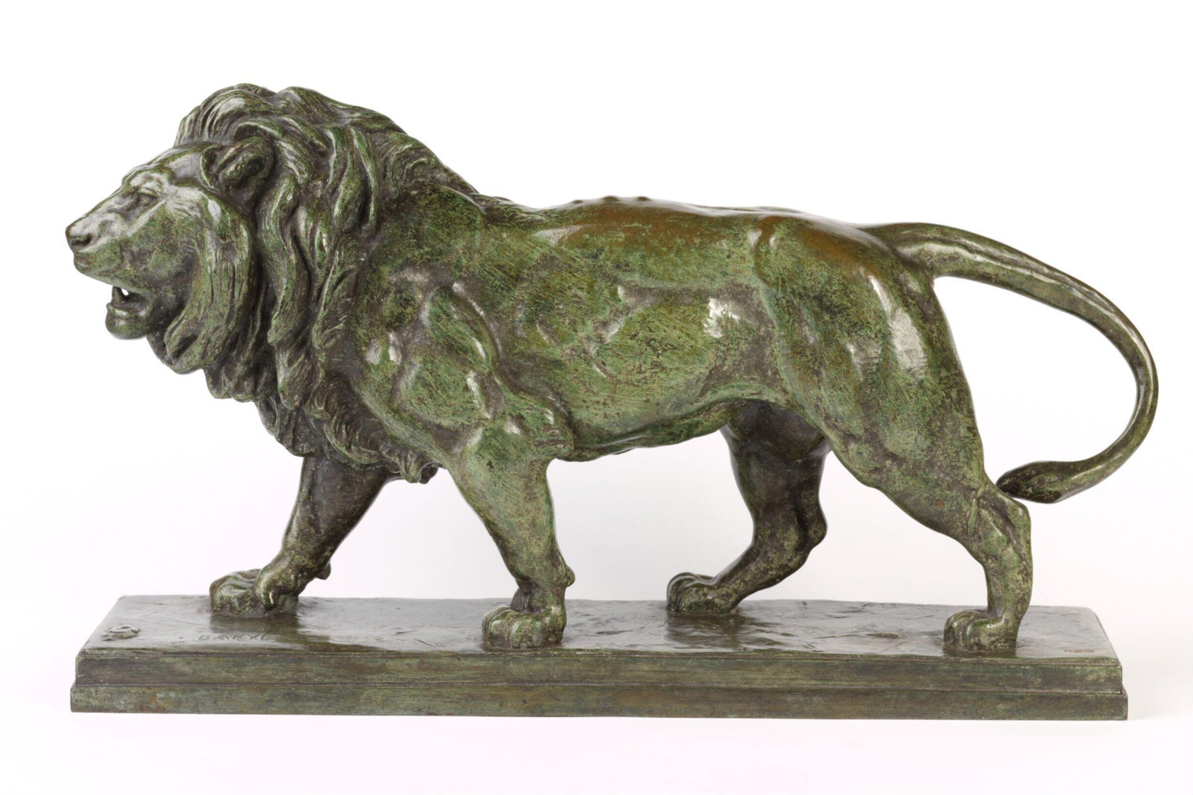 Walking lion, Antoine-Louis Barye, 1836
