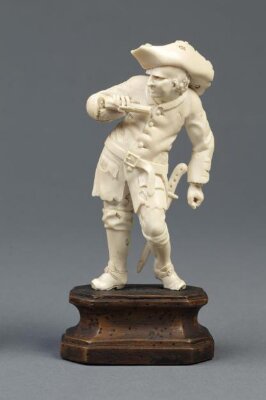 Poltrone, or the Captain, Johann Christian Ludwig von Lucke, ca. 1730