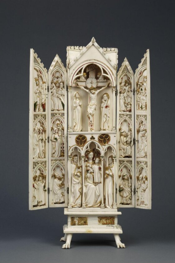 Virgin and Child, the Crucifixion and Scenes from the Life of Christ