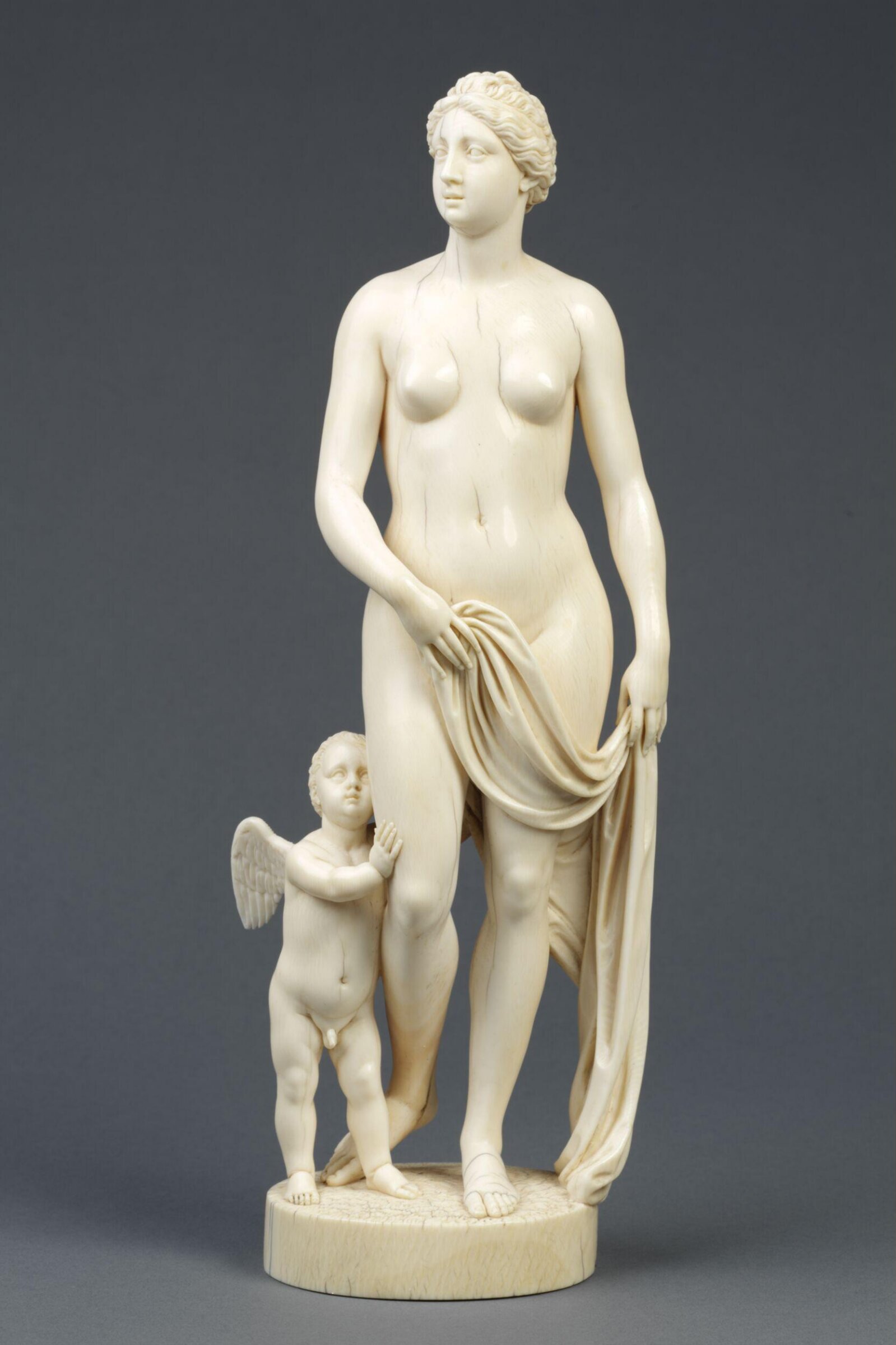 Venus and Cupid, David Le Marchand, ca. 1718