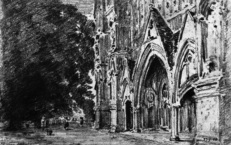 Salisbury Cathedral: the west door top image