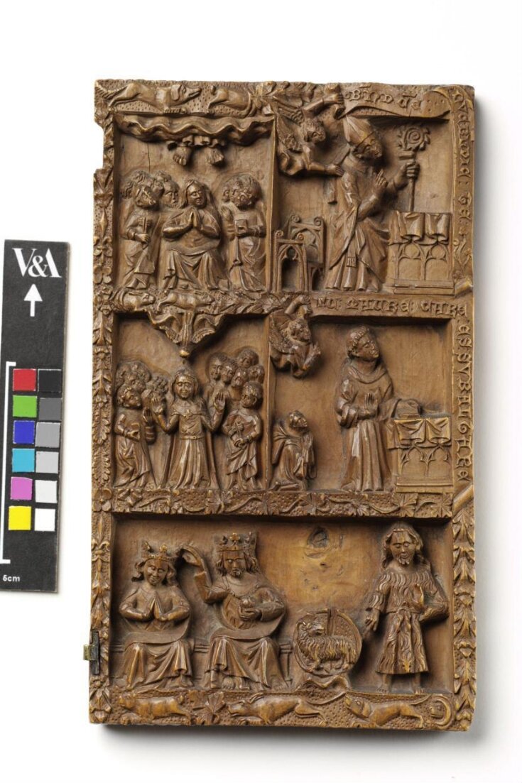 Coronation of the Virgin and other scenes top image