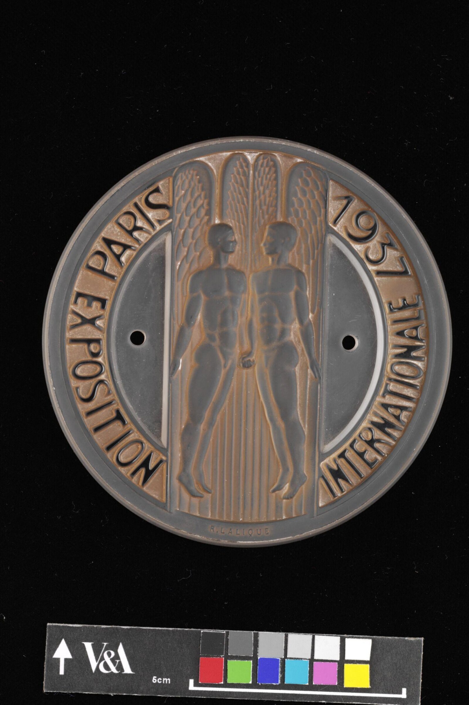 Plaque, René Jules Lalique, 1937