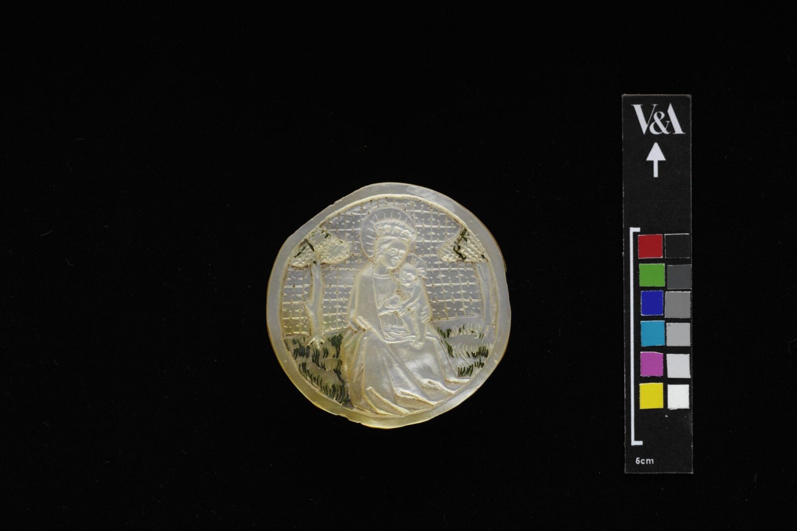 Virgin and child, late 15th century