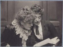 Ellen Terry and an unidentified young lady thumbnail 1