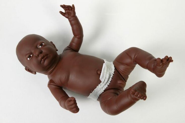 Newborn Baby Doll Black Boy | V&A Explore The Collections