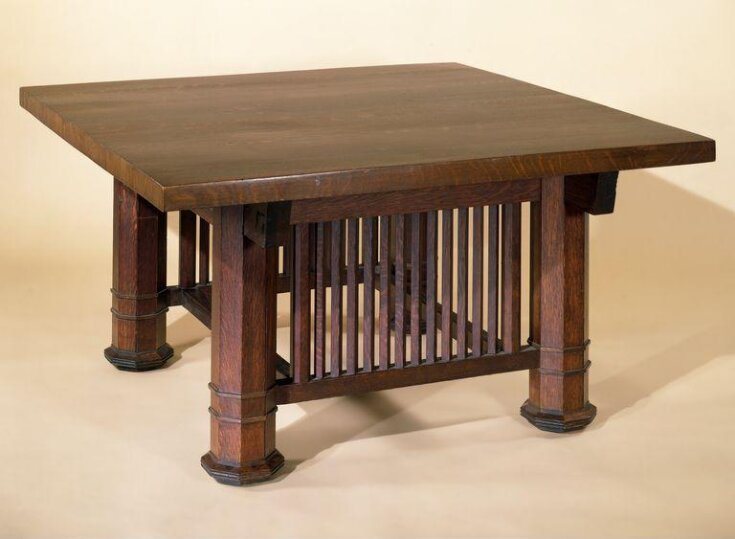 Oak table from the William Fricke House top image