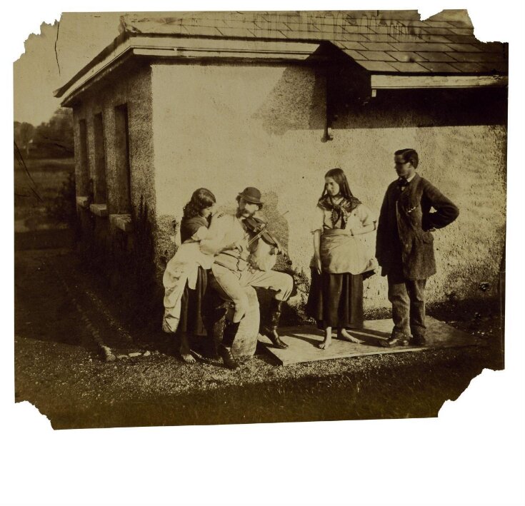 Florence Elizabeth Maude, Cornwallis Hawarden, Clementina Maude and unidentified man, Togge House, Dundrum top image