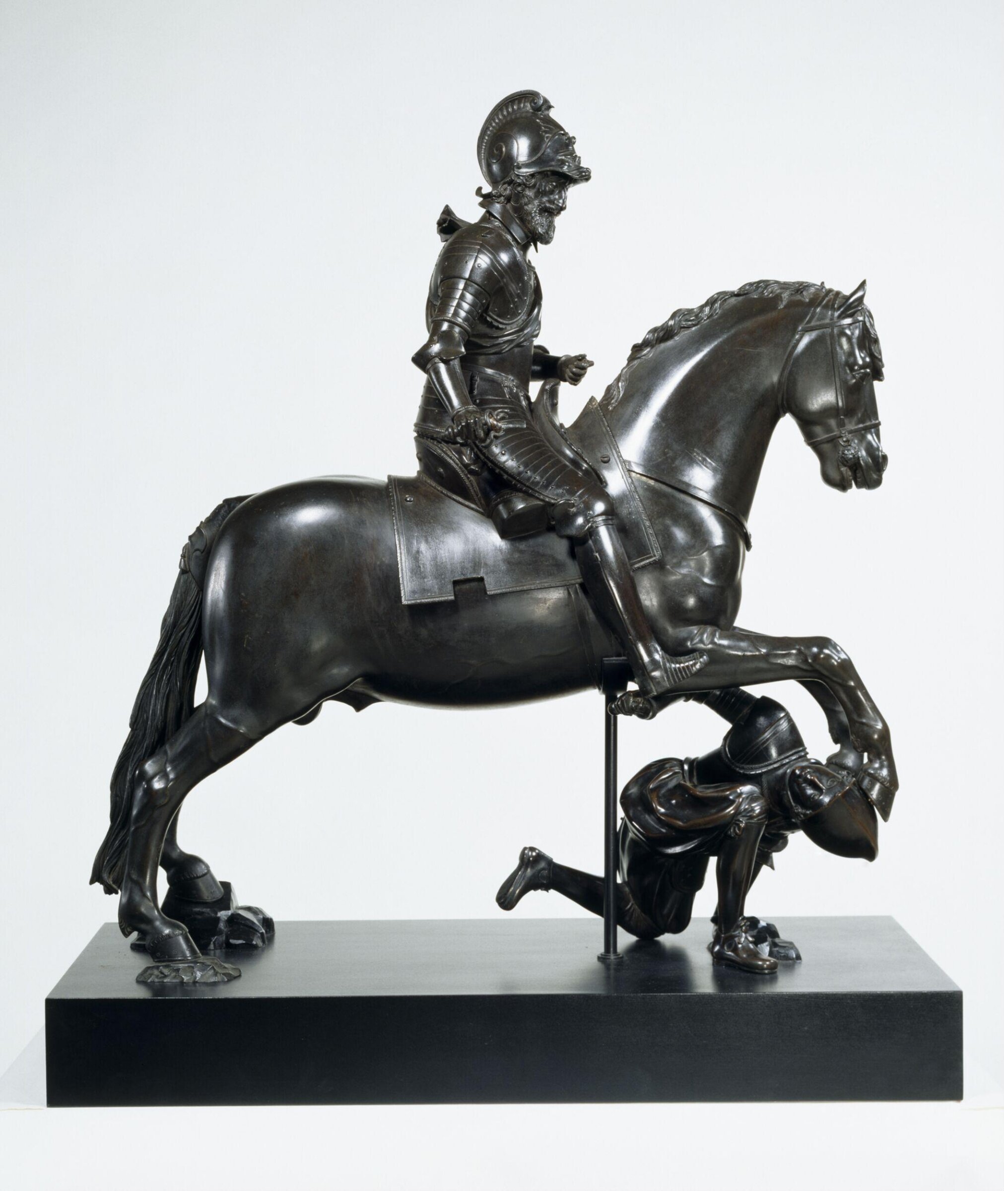 Henri IV on horseback Trampling his Enemy, Hubert Le Sueur, ca. 1615-1620