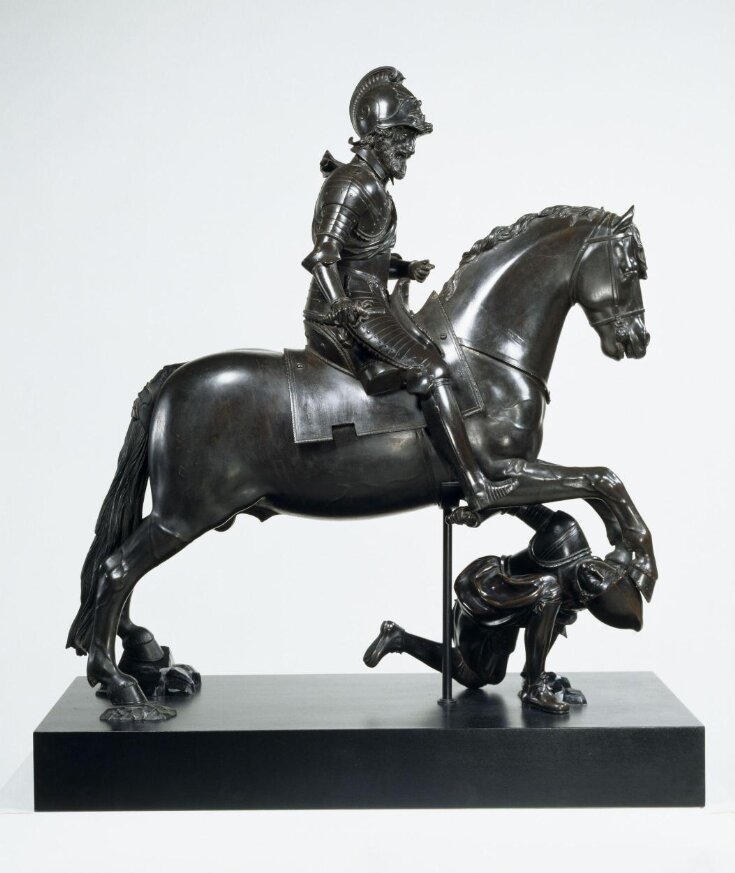 Henri IV on horseback Trampling his Enemy top image