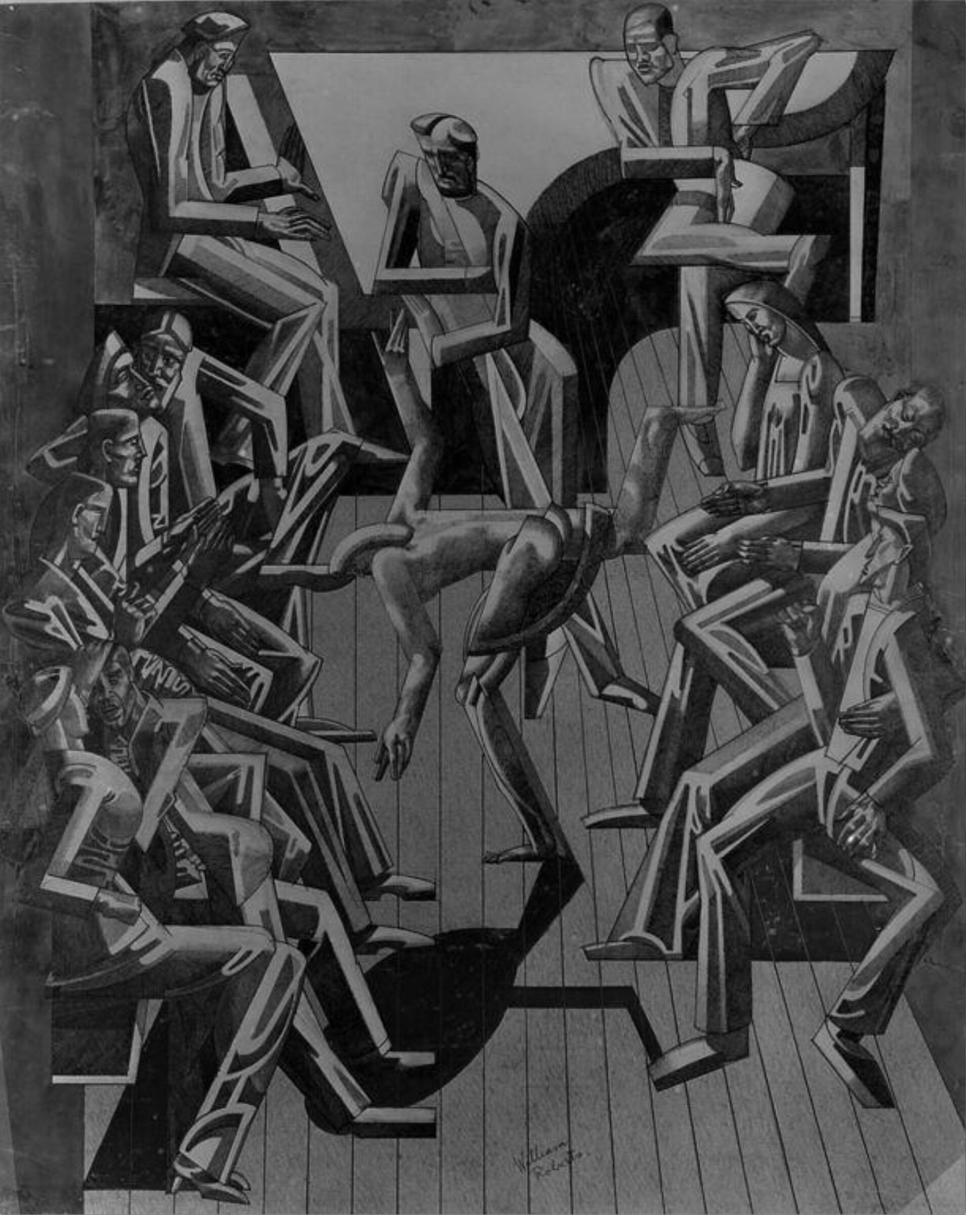 The Toe Dancer, William Roberts, 1914