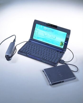 Sony VAIO model PCG-C1XD notebook computer