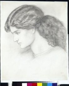 Profile of a lady (Jane Morris) thumbnail 1